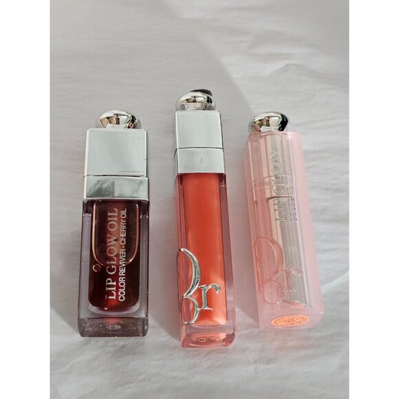 New Dior lip oil, maximizer and Lip balm bundle set , make up lot - Picture 3 of 3
